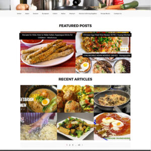Recipe Video Site - 2