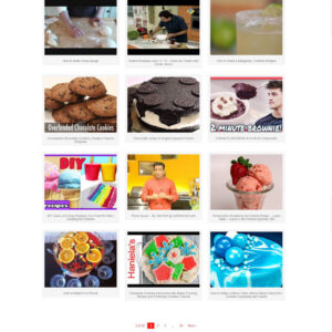 Recipe Video Site