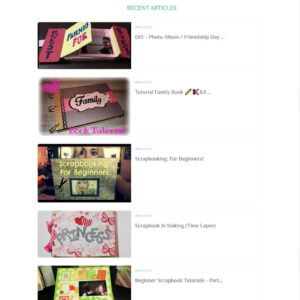 Scrapbook Video Site