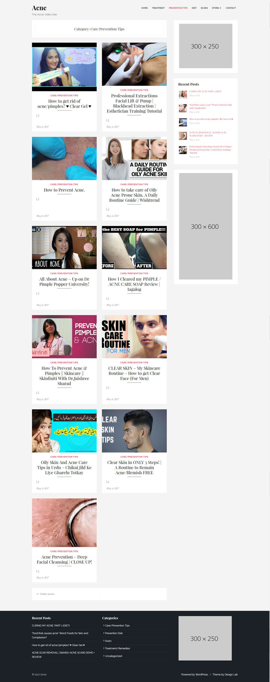 Acne Video Site - Image 2