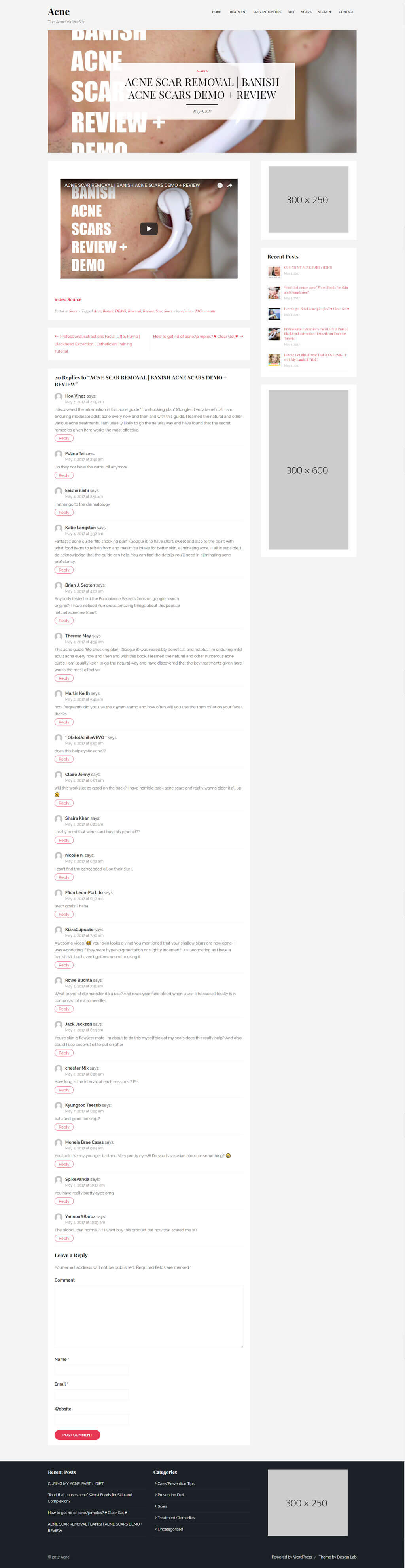 Acne Video Site - Image 3