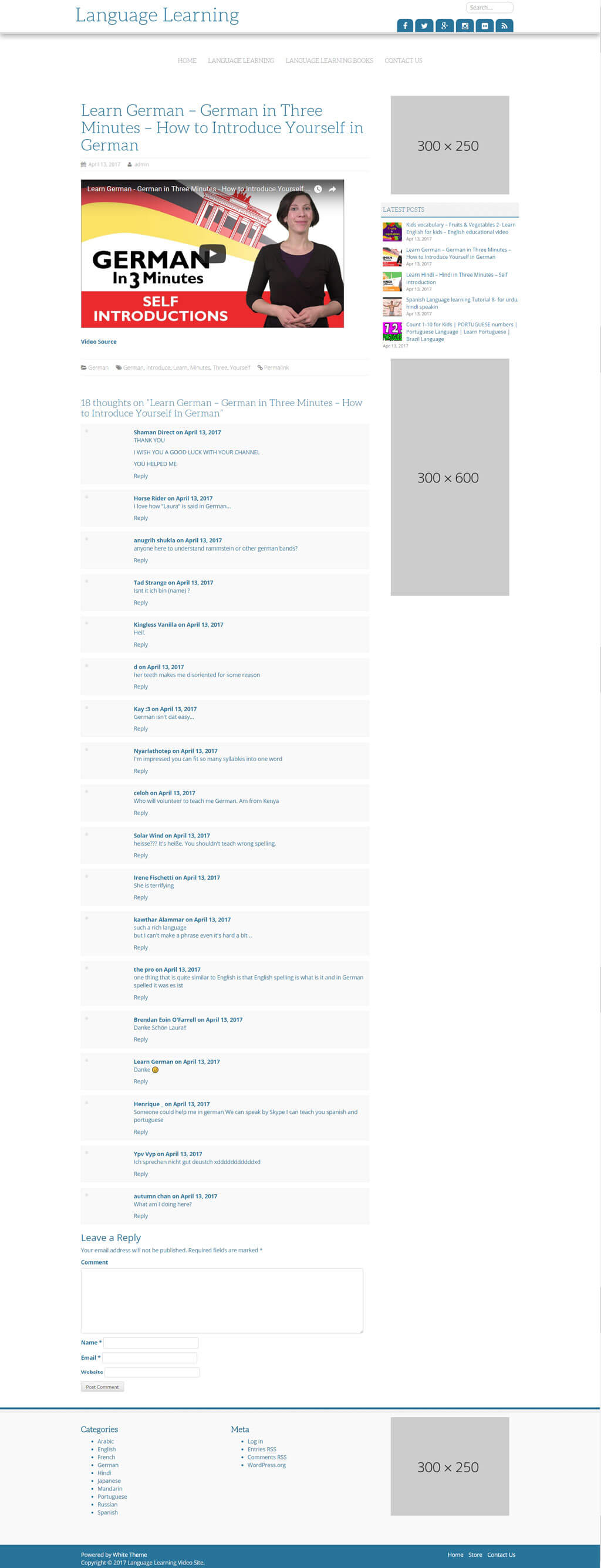 Language Learning Video Site - Image 3