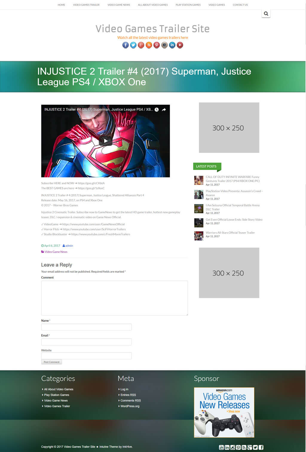 Video Games Trailer Video Site - Image 3